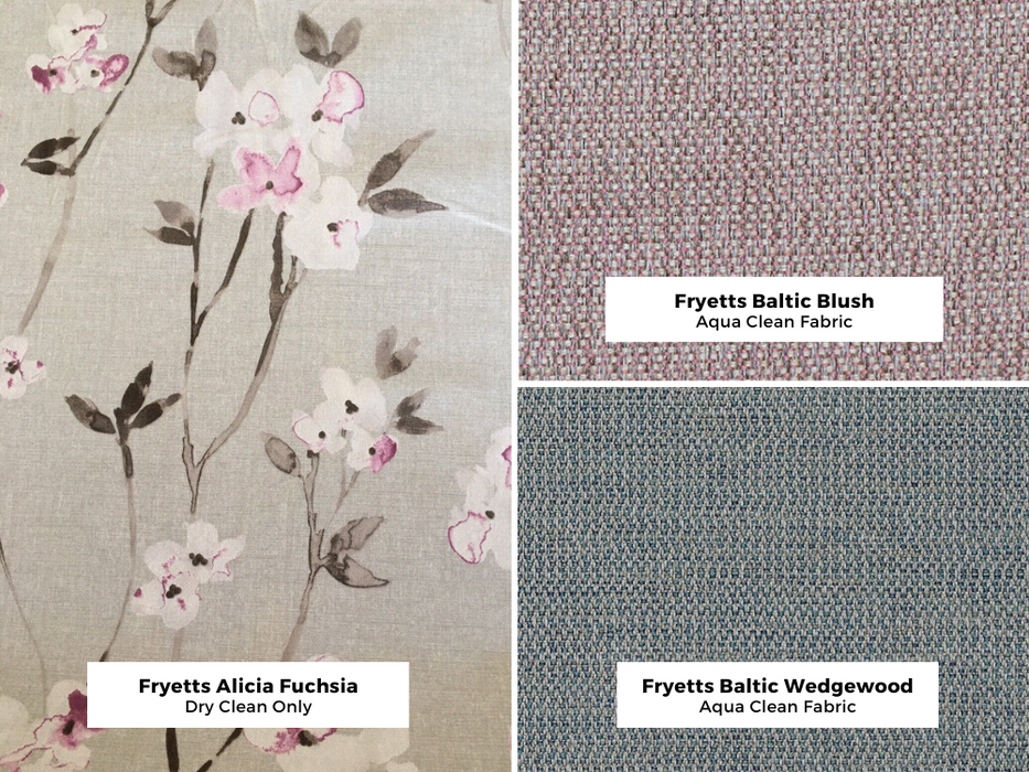 Fabrics for the Palm Suite in NAtural
