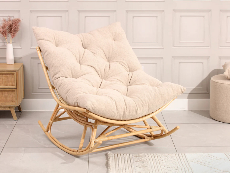 desser papasan rocking chair