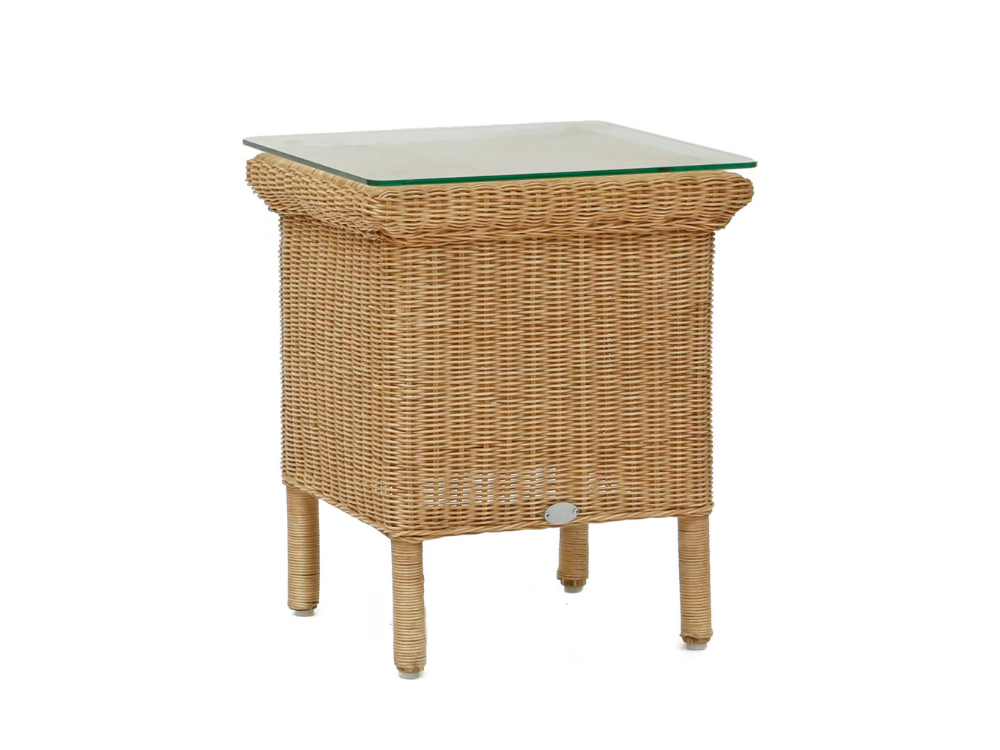 Laura Ashley natural side table