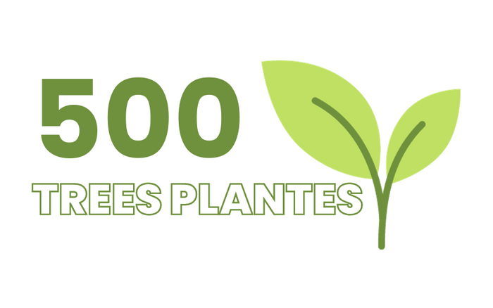 500 Planted Trees