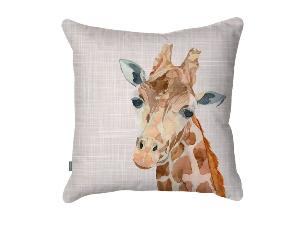 giraffe cushion