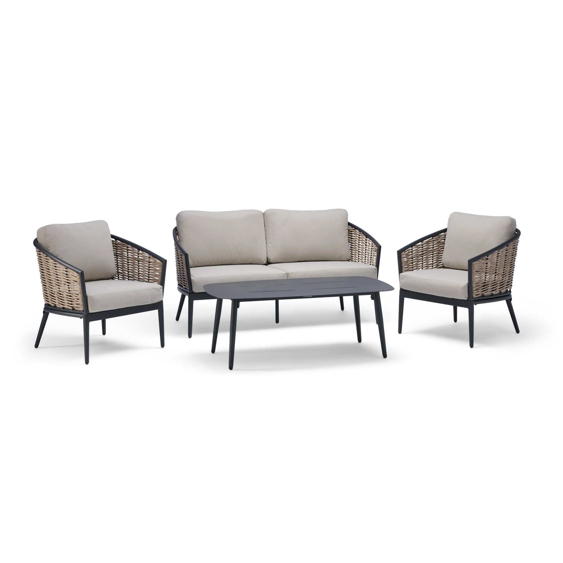 Pavilion 4-Seater Lounge Set & Table
