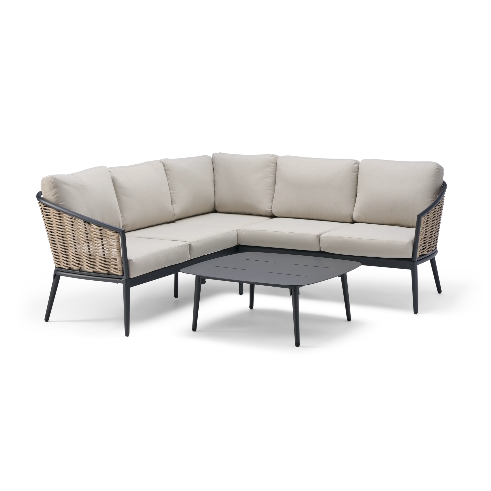 Pavilion 5-Seater Corner Lounge Set & Table