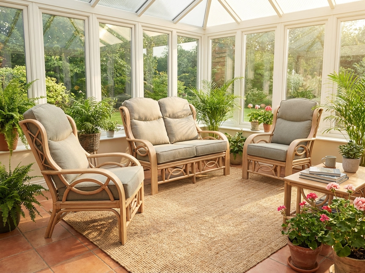 Havana Natural Wash Cane Suite