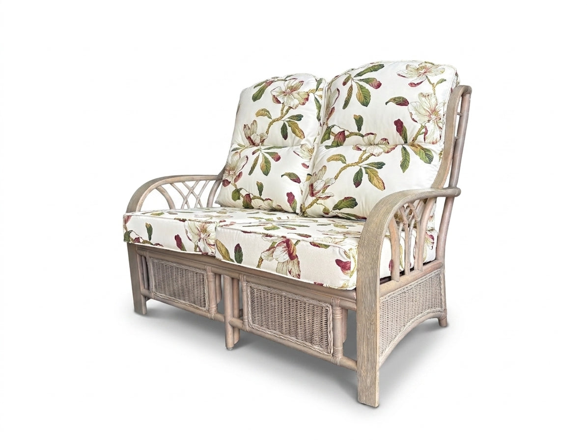 New York Grey Wash Love Seat