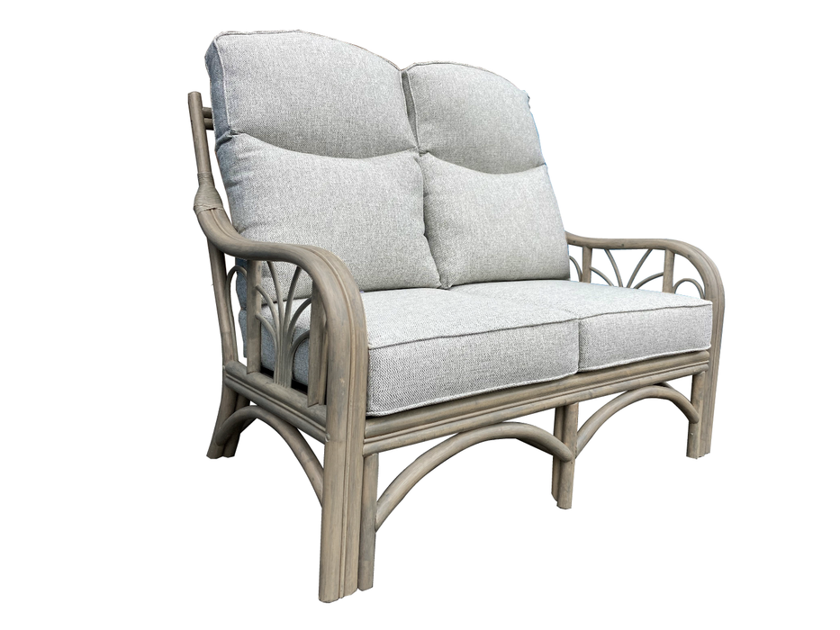 Grey Cane Sofa