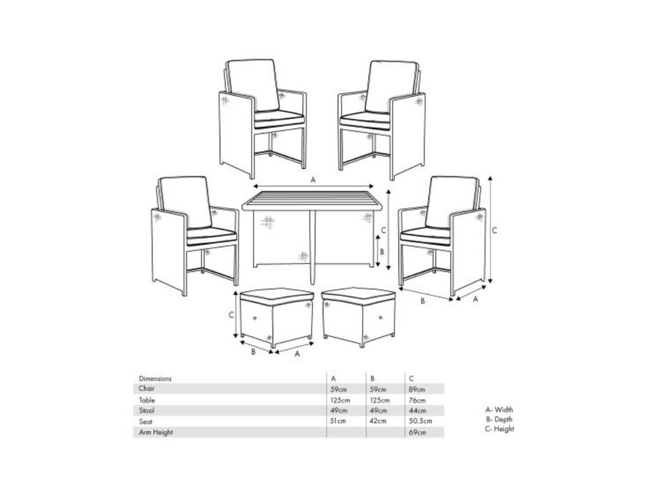 bermuda dimensions