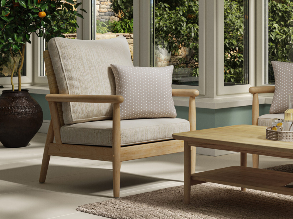 daro dorchester cane armchair