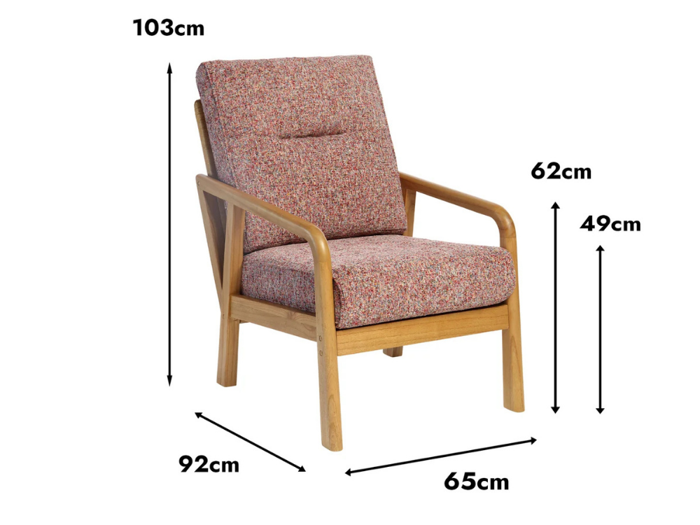 dubai chair dimensions