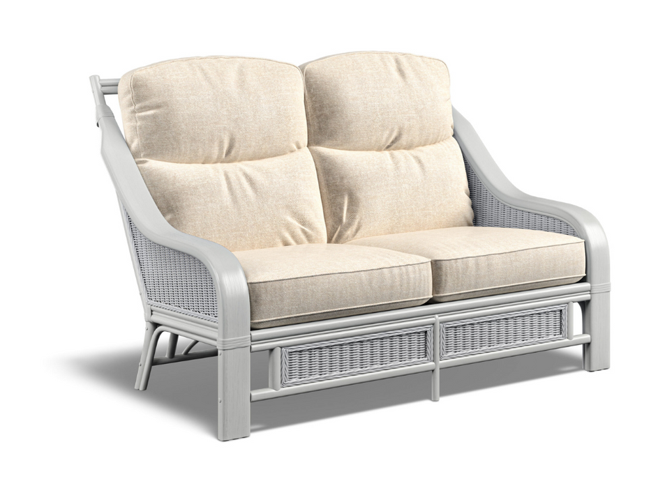 heathfield grey cane sofa