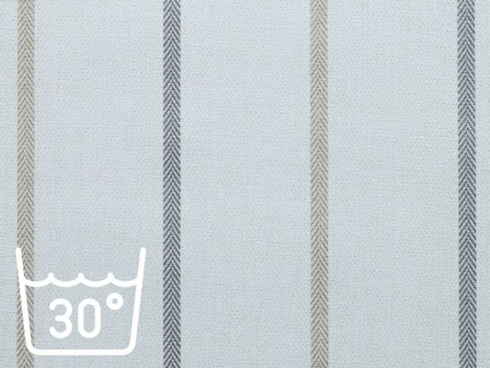 linen taupe stripe fabric