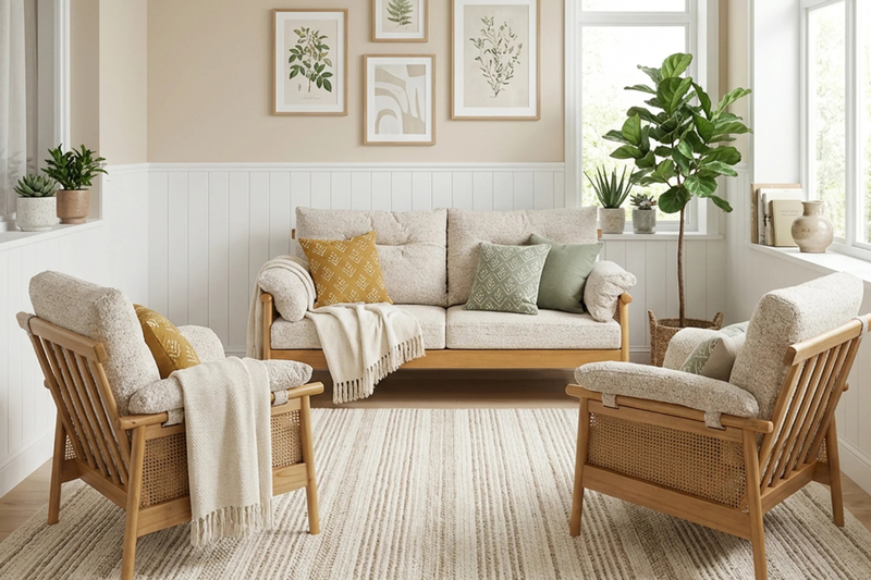 mindi 3 seater suite