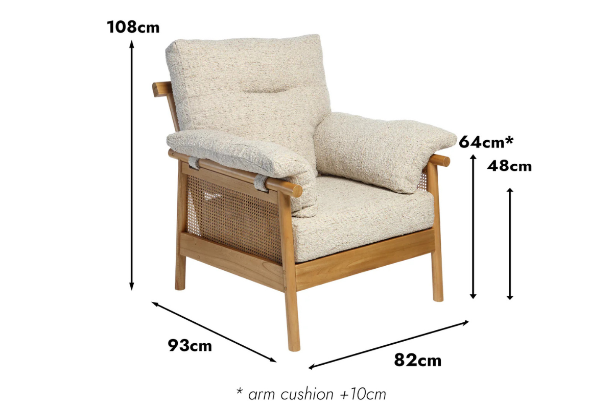 mindi armchair in sutton