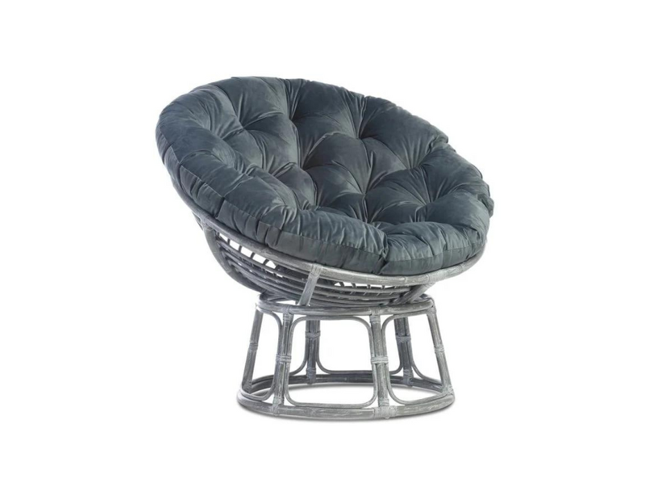 Cane papasan chair deals