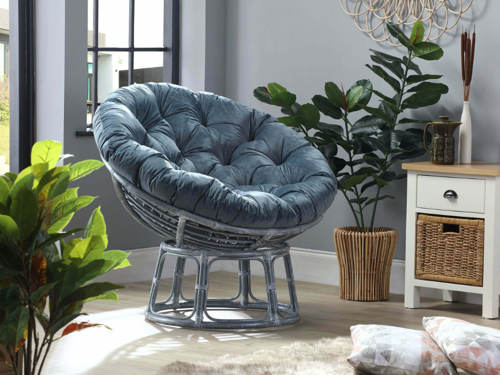 papasan cane chair