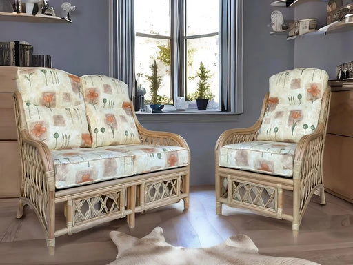 Cane settee for online sale