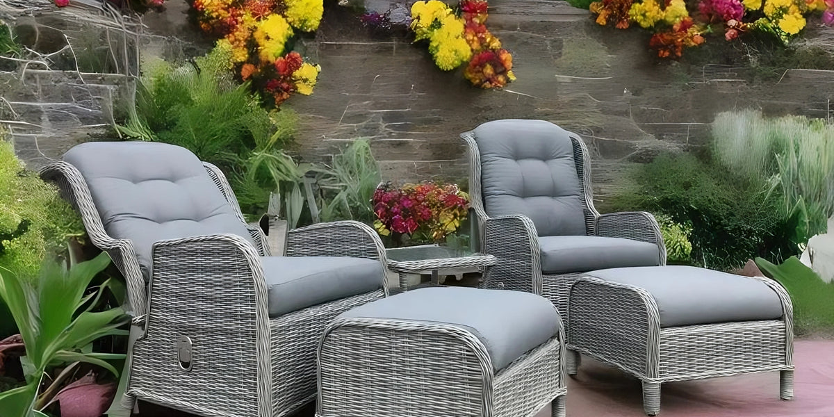 Reclining online cane chairs