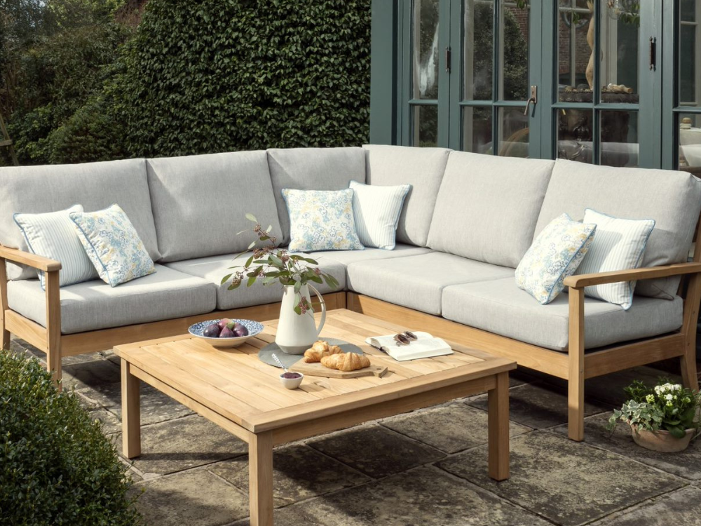 Laura Ashley Salcey Corner Suite – Premier Cane Furniture