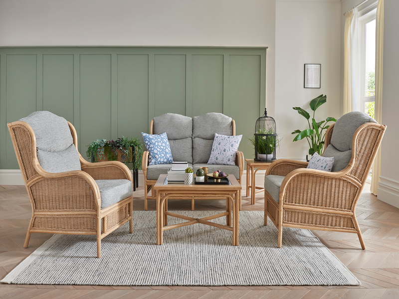 Cane on sale furniture house