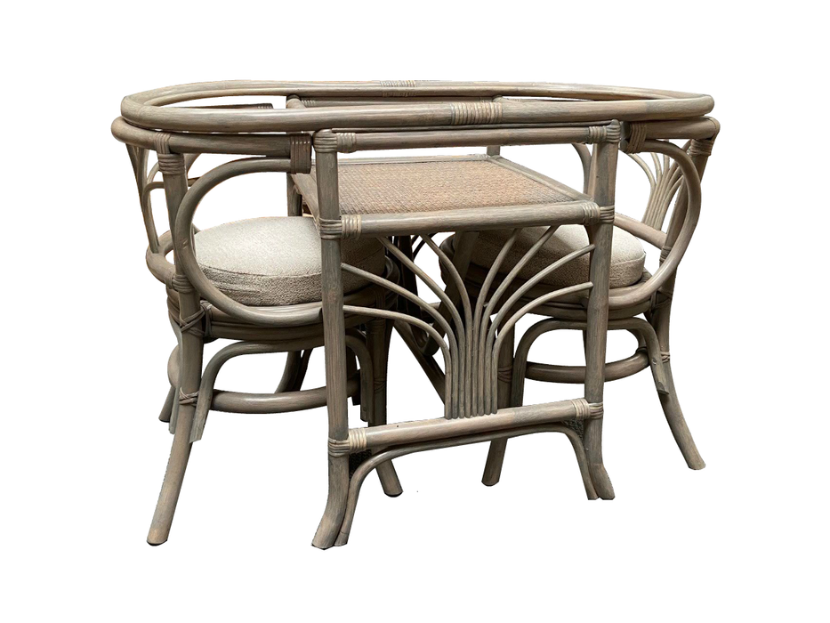 Palm Grey Wash Bistro Set