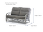 bali 3 seater sofa
