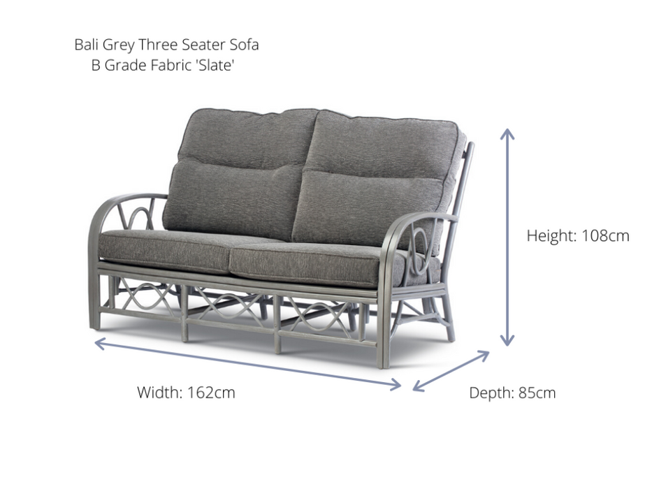 bali 3 seater sofa