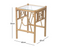 bali side table