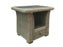 cairo side table grey wash