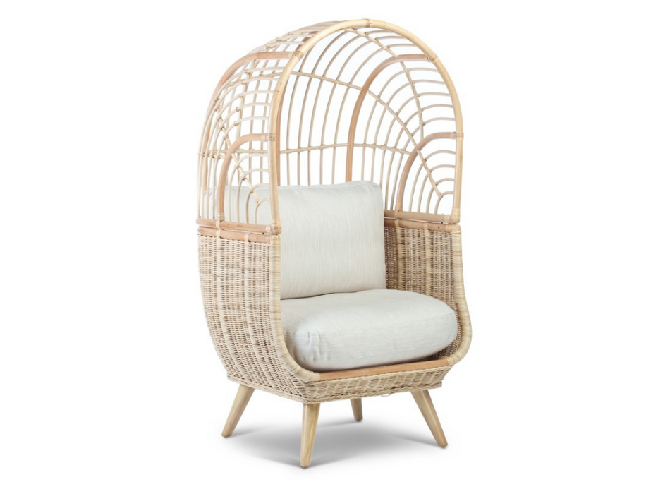 wicker hanging chair