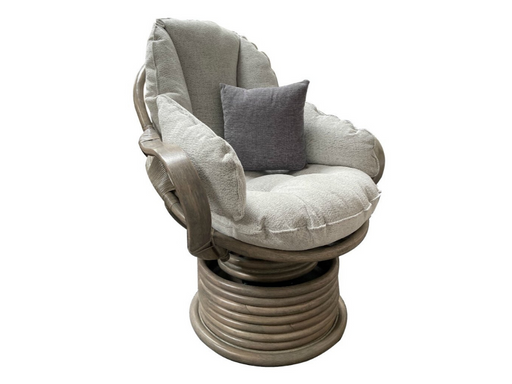 Grey Flat Arm Rocker