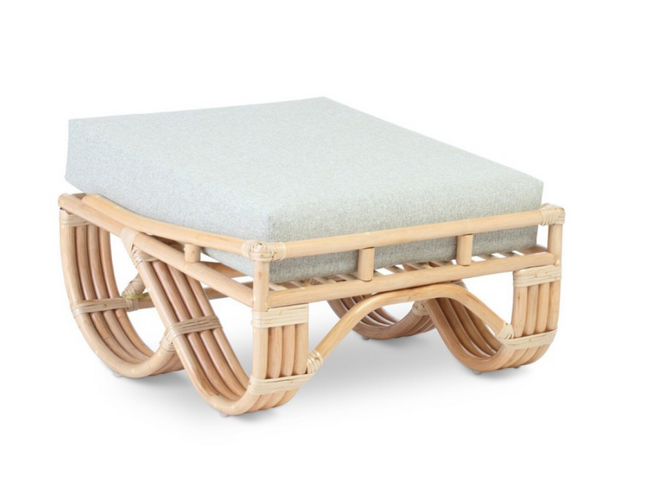 Desser Pretzel Footstool Premier Cane Furniture