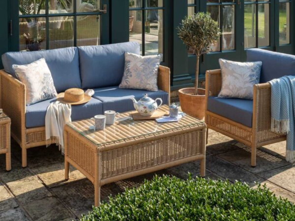 Laura Ashley Vilamoura Outdoor Suite Premier Cane Furniture