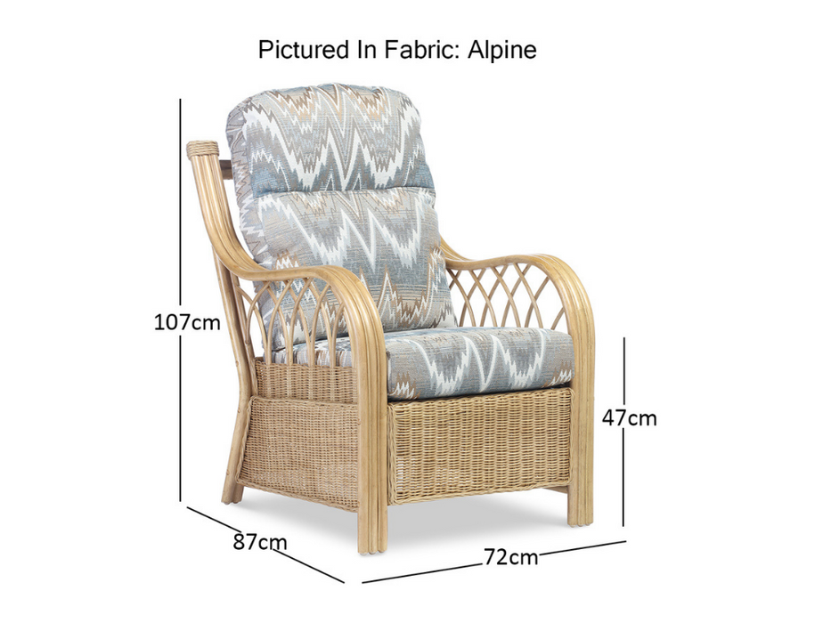 viola chair dimensions